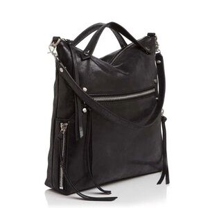 Botkier Black Leather Logan Shoulder Bag